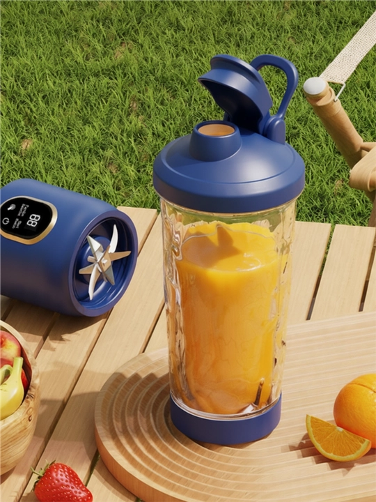 Kokteyllar uchun ko‘chma blender, simsiz mini-blender, spiral ko‘pirtirgichli sheyker
