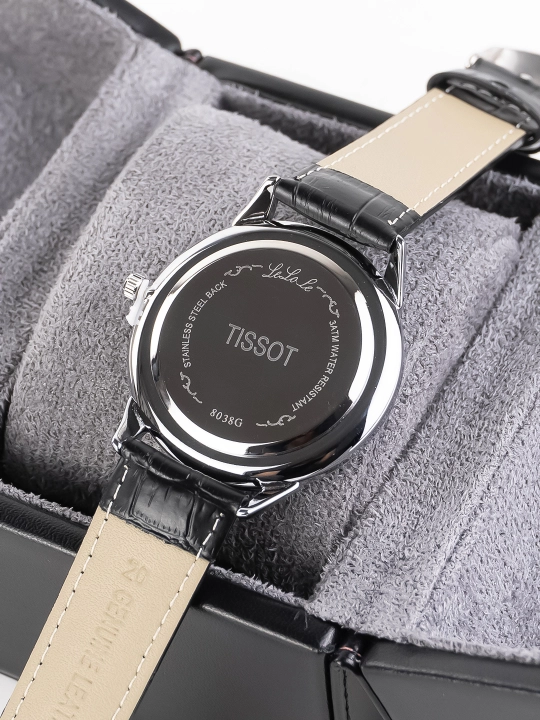 Tissot 1853 erkaklar klassik qo‘l soati charm kamarli va kalendarli