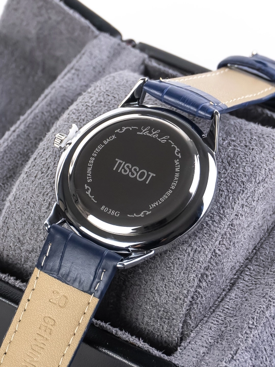 Tissot 1853 erkaklar klassik qo‘l soati charm kamarli va kalendarli