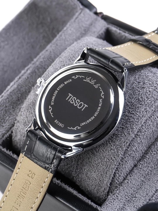 Tissot 1853 erkaklar klassik qo‘l soati charm kamarli va kalendarli