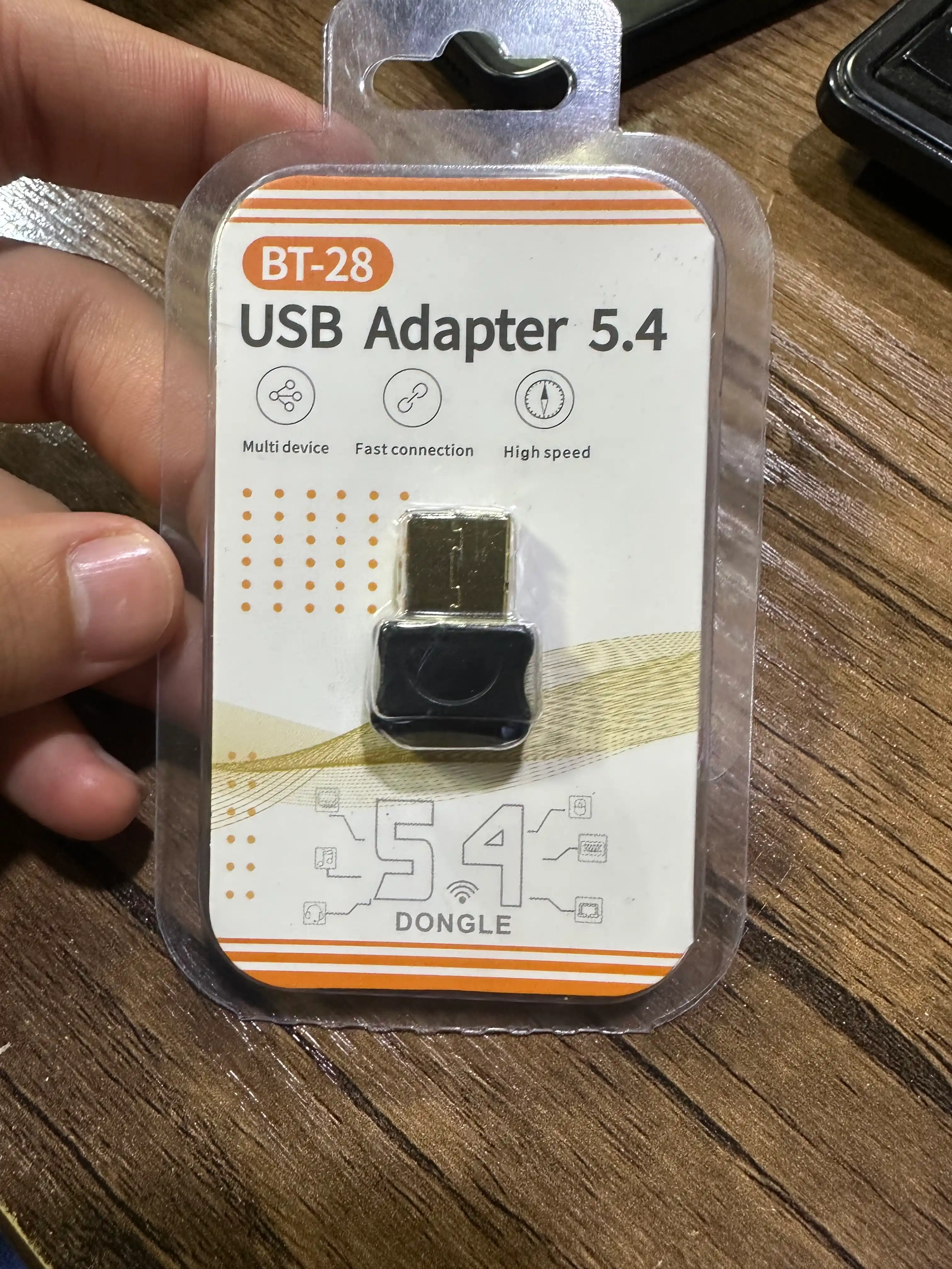 Bluetooth адаптер 5.3 USB 2.0, автоматическое определение, для ПК и ноутбука