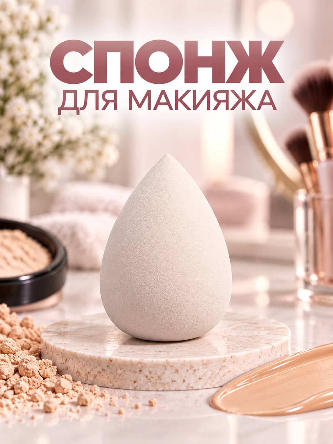 Спонж для макияжа - 