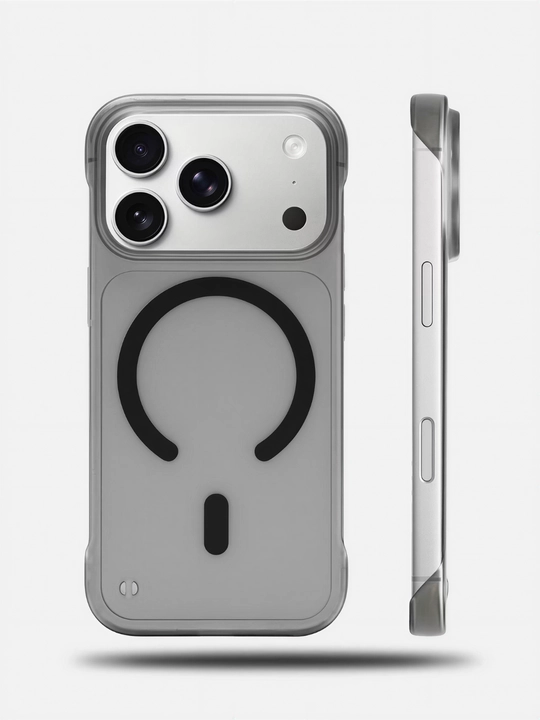 IPhone 11,12,13,14,15,16,17,18 Pro, Max матовый ультратонкий MagSafe чехол без рамки - 