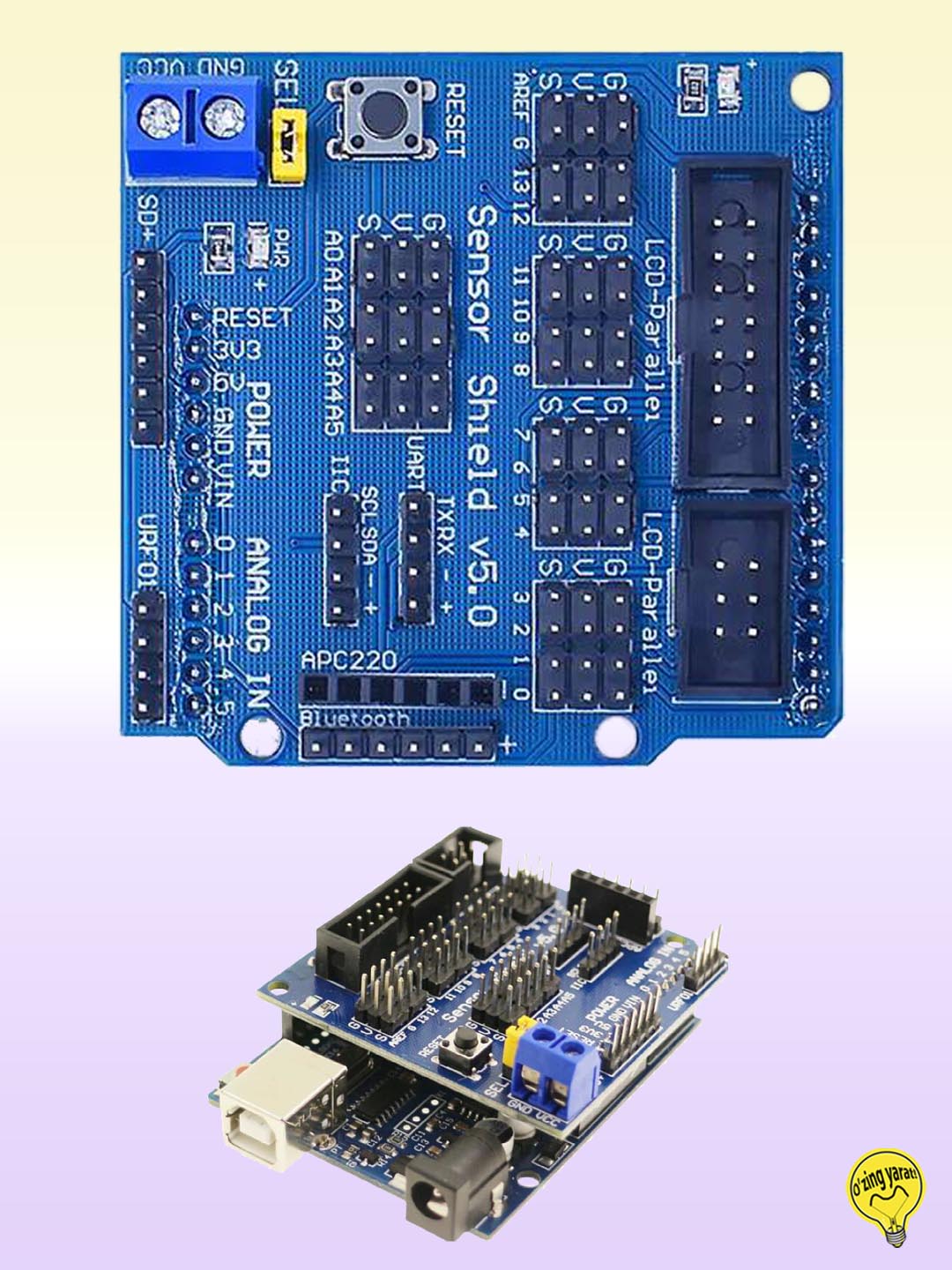Расширенный набор модулей и электронных компонентов (Starter Kit) для Arduino/Raspberry Pi