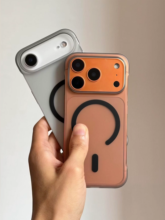 IPhone 11,12,13,14,15,16,17,18 Pro, Max матовый ультратонкий MagSafe чехол без рамки