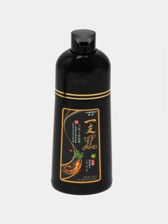 Meidu soch bo‘yog‘i shampuni, qora rangli, 500 ml - 