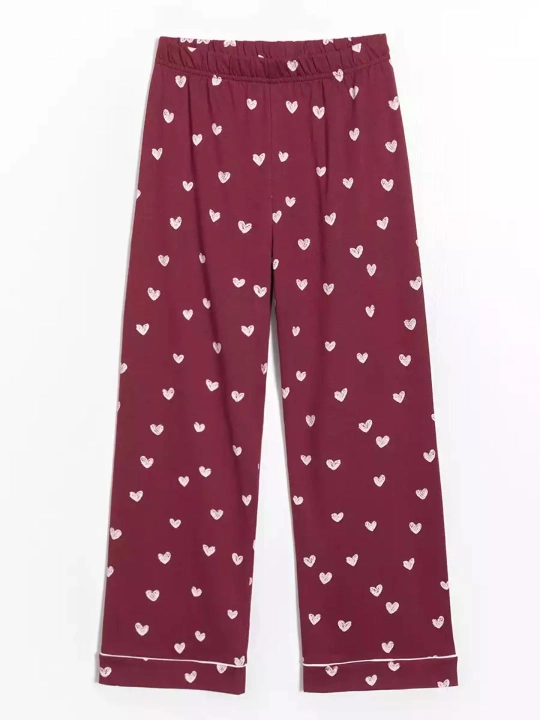 Qiz bola uchun pijama, qalin nachosli pijama, paxta NEO