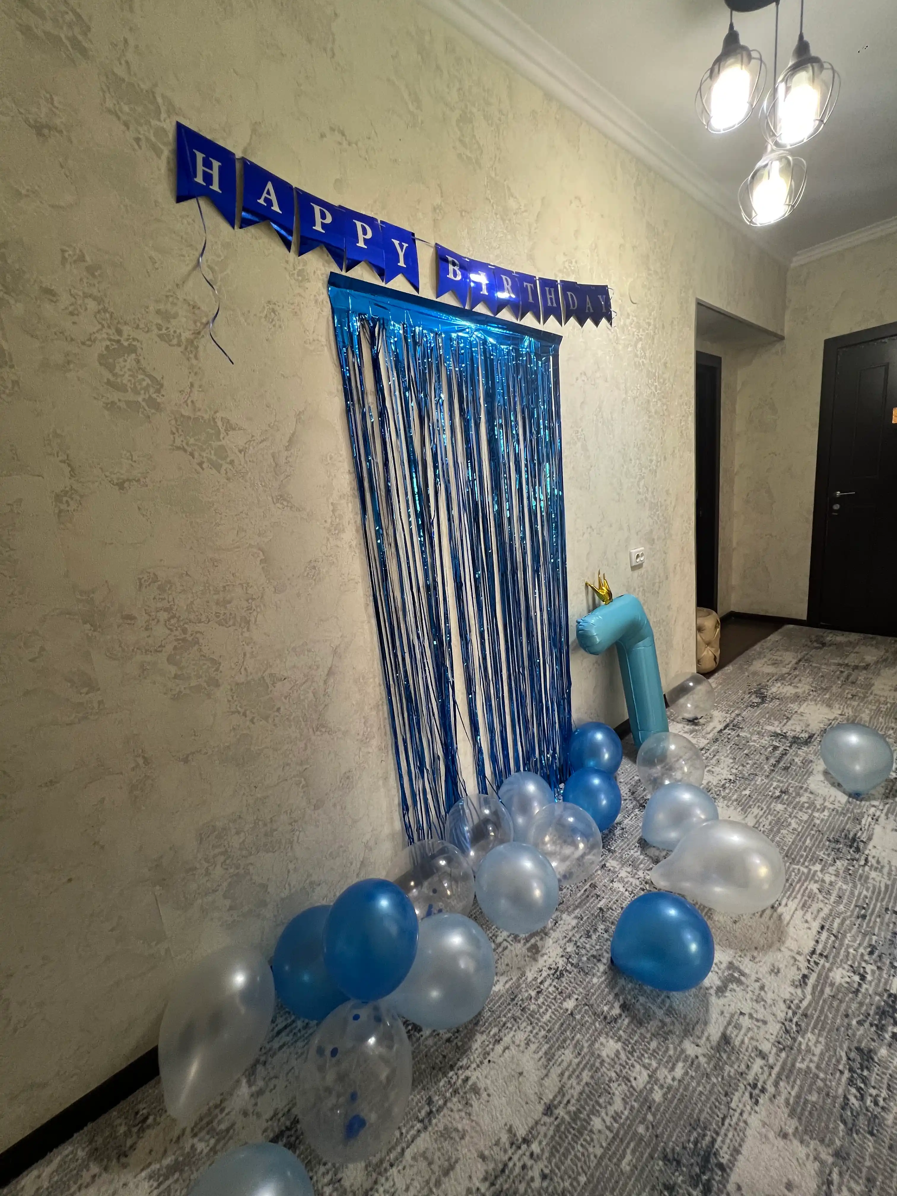 Гирлянда Happy Birthday баннер для украшения дня рождения, декор для праздника