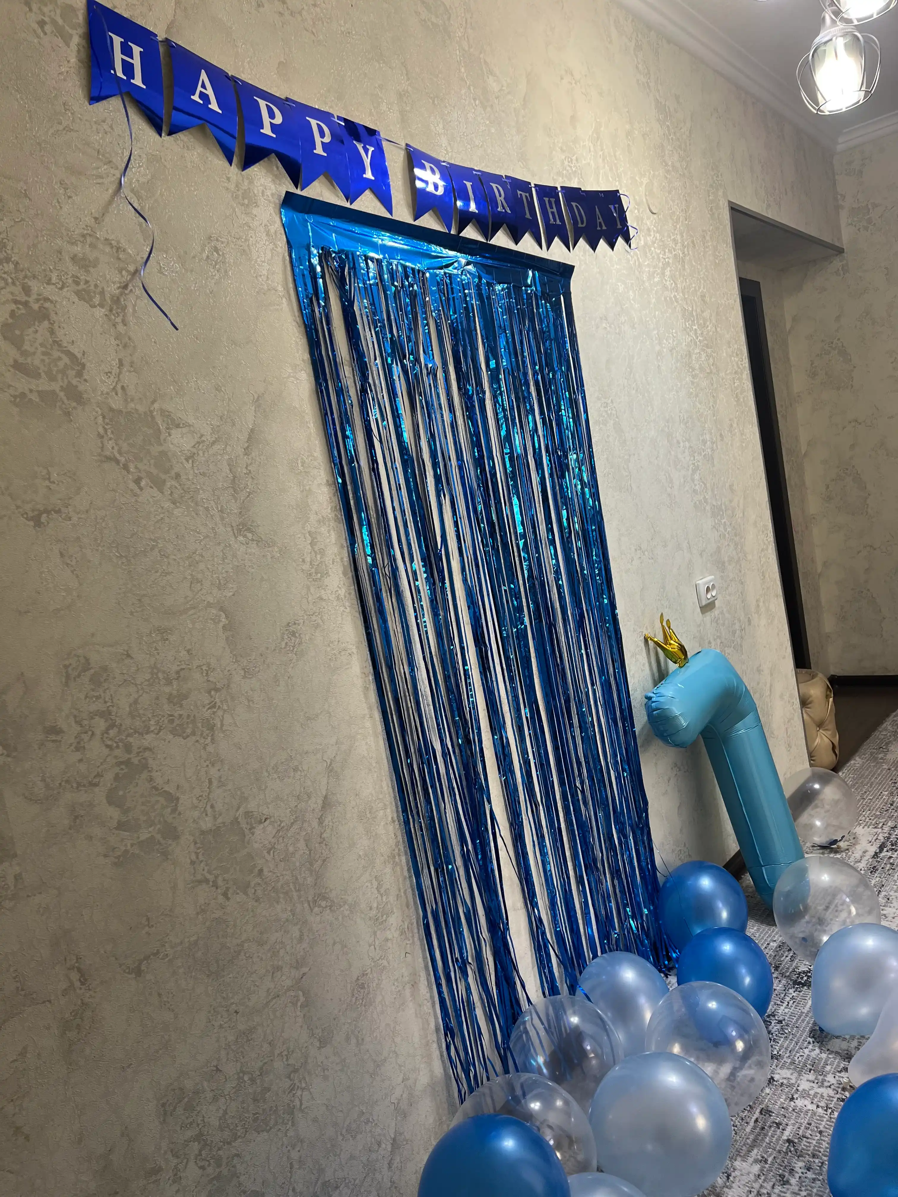 Гирлянда Happy Birthday баннер для украшения дня рождения, декор для праздника