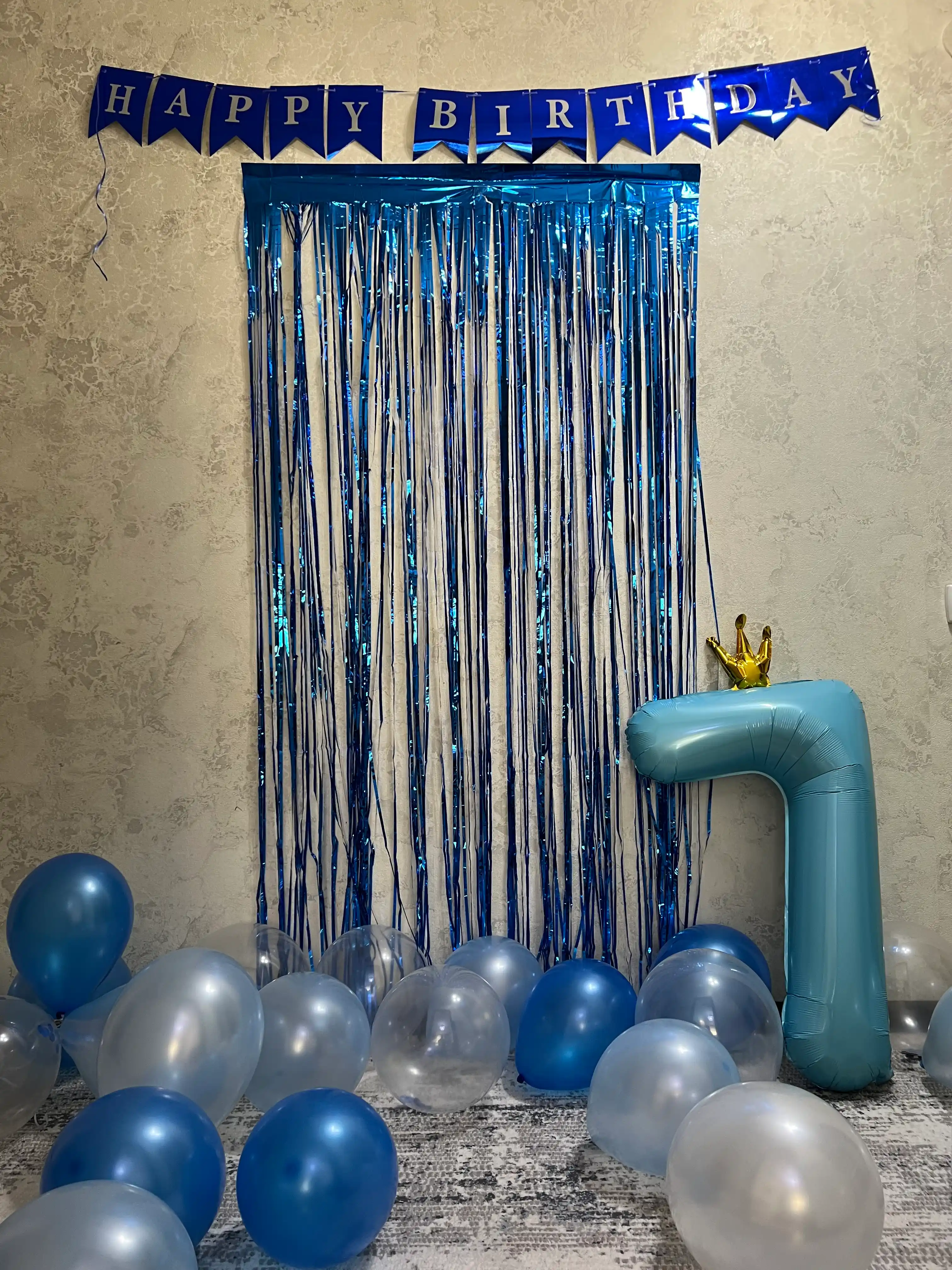 Гирлянда Happy Birthday баннер для украшения дня рождения, декор для праздника