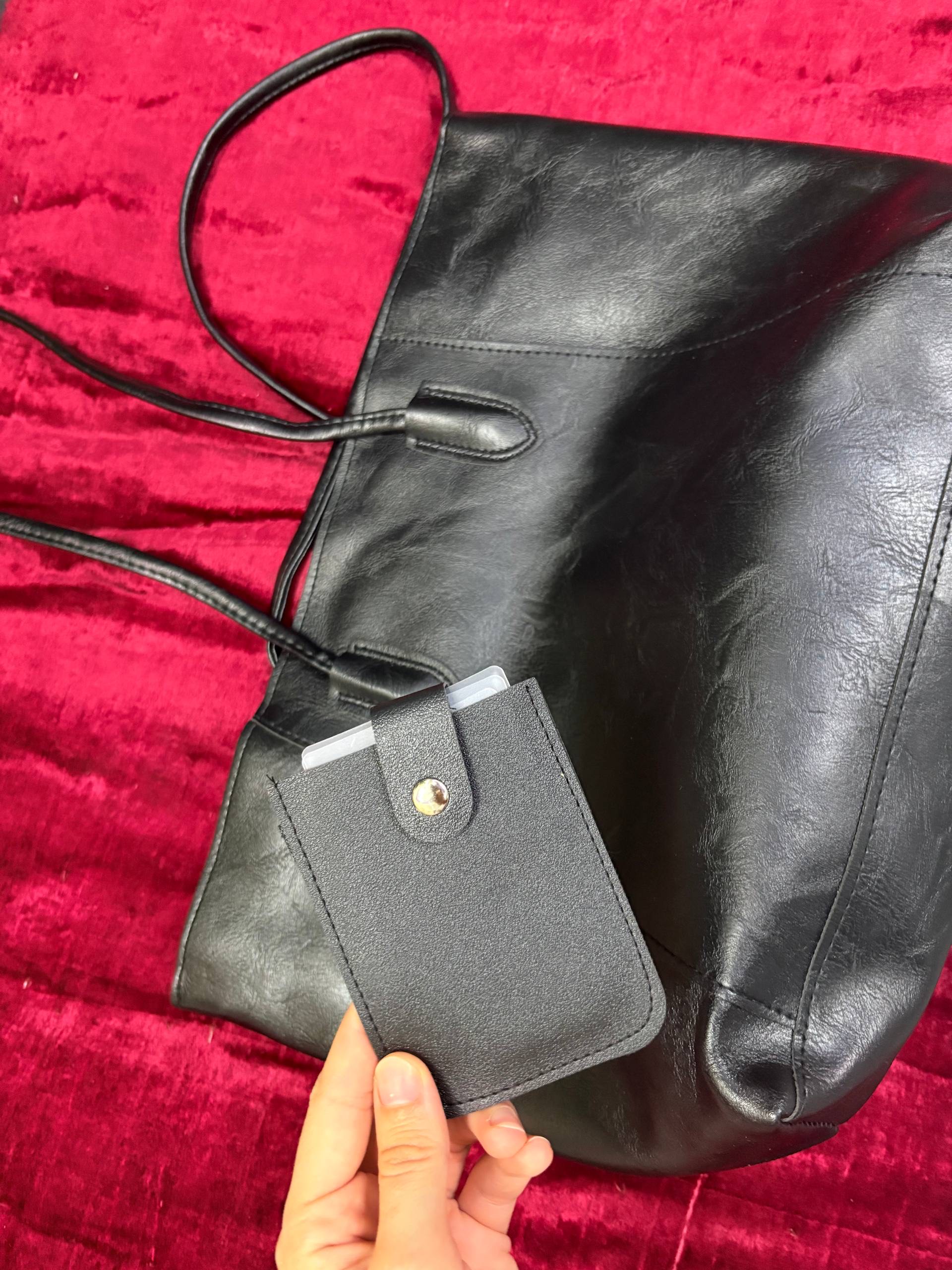 Ayollar uchun A4 shopper sumka, yelkaga osiladigan, sig‘imli kundalik, ish va o‘qish uchun