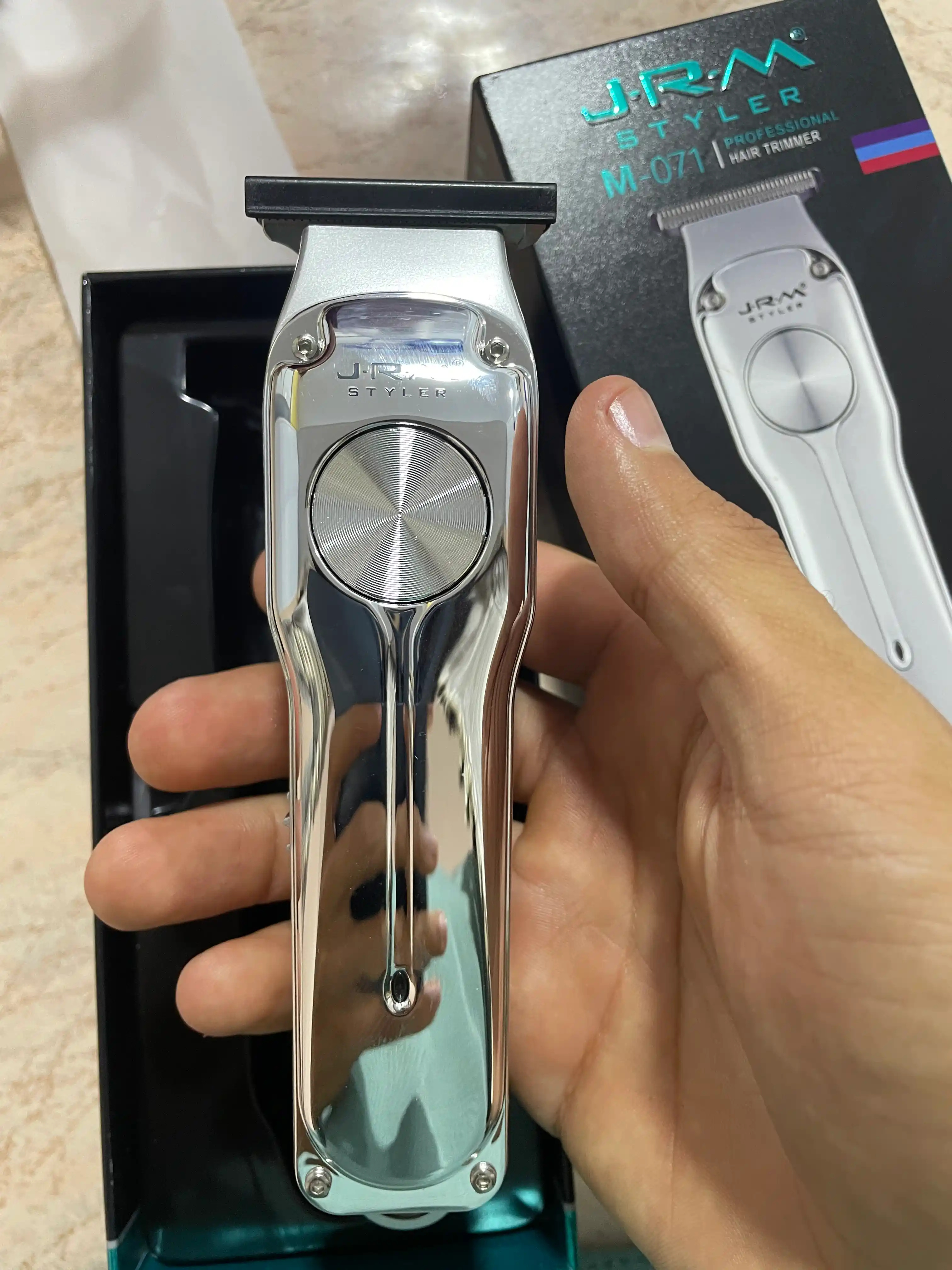 Trimmer M-071, soch va soqol olish mashinasi, soqol olish mashinalari mo`ylov uchun ustara