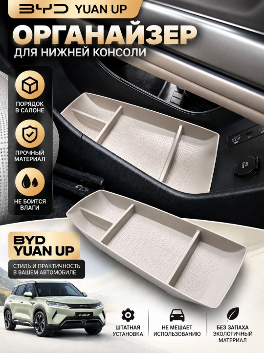 BYD Yuan Up uchun markaziy konsolning pastki qismi uchun TPE mat