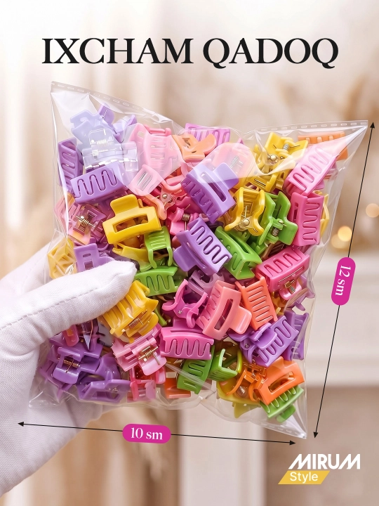 Набор заколок для волос, мини крабики для девочек, зажим крабик