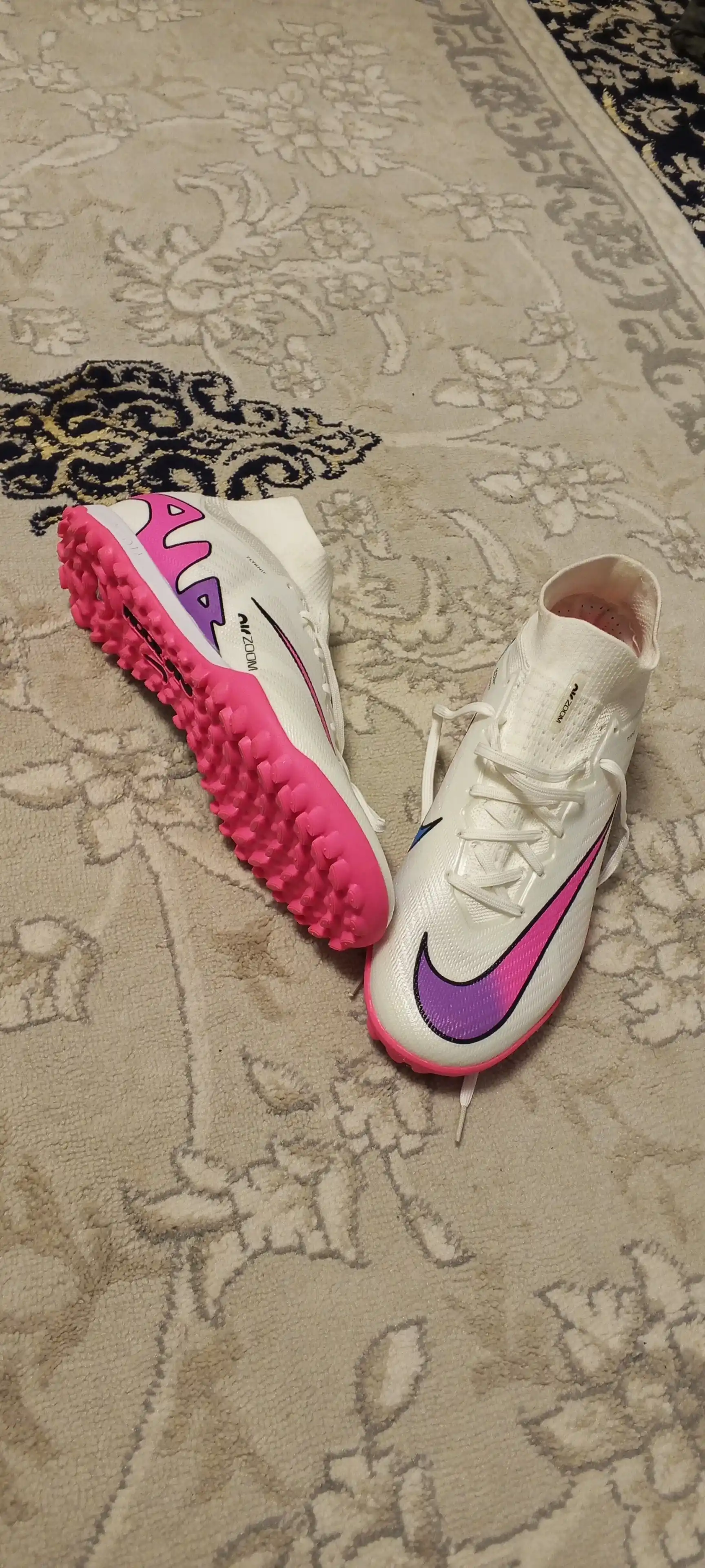Футбольные сороконожки Nike Air Zoom, профессиональная обувь