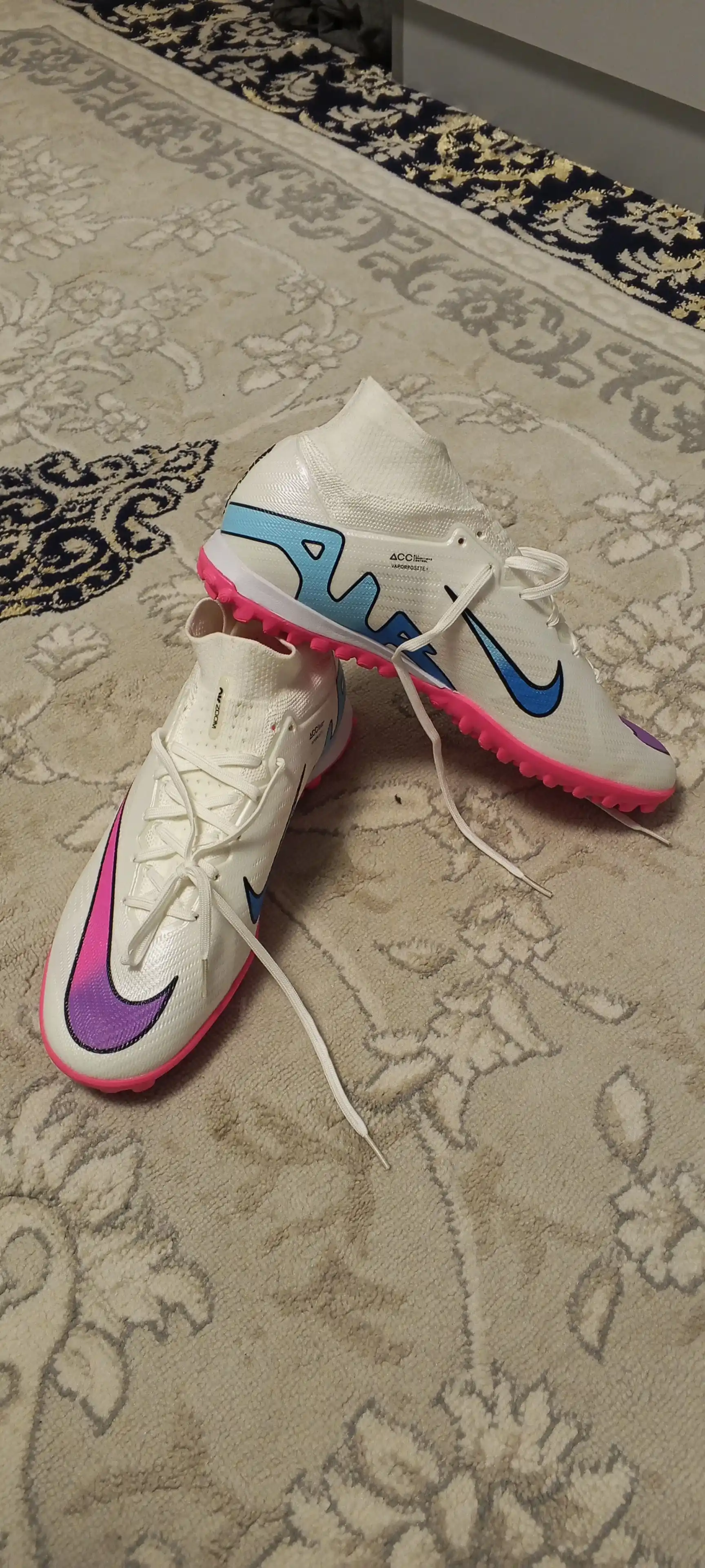 Футбольные сороконожки Nike Air Zoom, профессиональная обувь