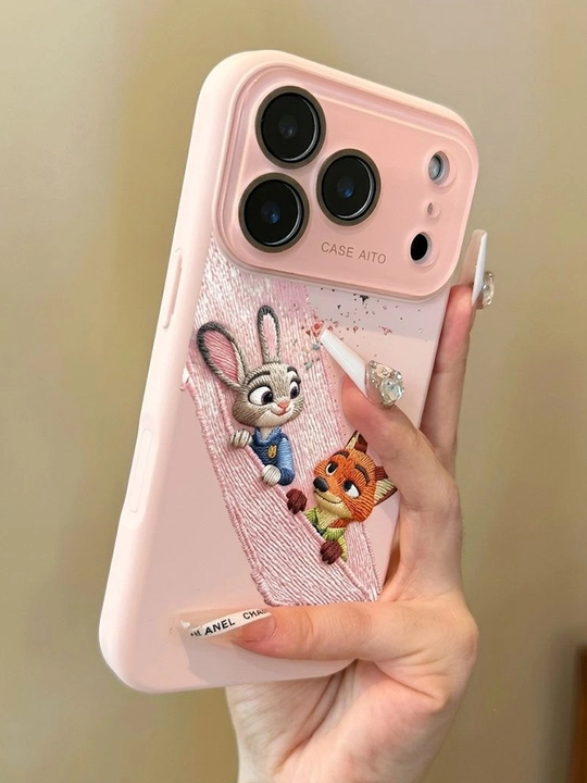 IPhone uchun g‘ilof, Zootopia, minimal dizaynli, zarbaga chidamli, yupqa - 