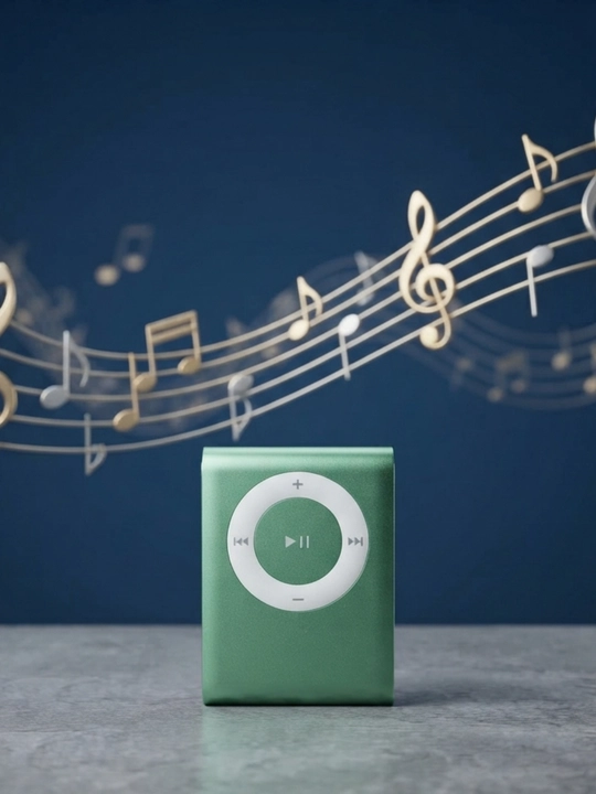 Portativ MP3 pleyer microSD karta uyasi va simli quloqchin bilan