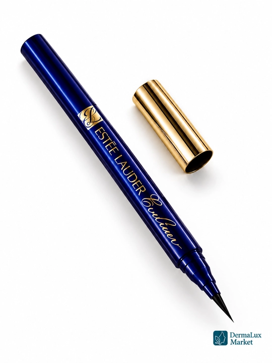 Чёрная подводка для глаз Estée Lauder Eyeliner, лайнер-фломастер с тонким наконечником