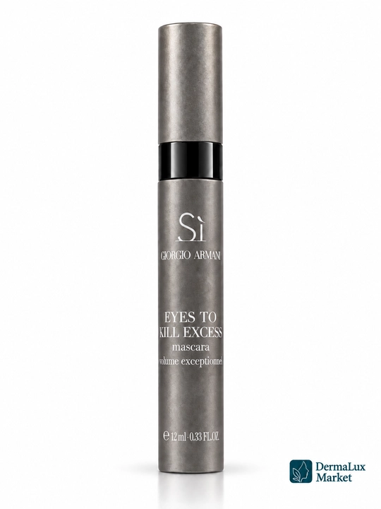Чёрная тушь для ресниц Giorgio Armani Si, для объёмного макияжа ресниц