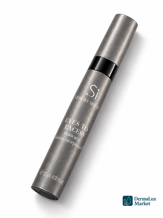 Чёрная тушь для ресниц Giorgio Armani Si, для объёмного макияжа ресниц