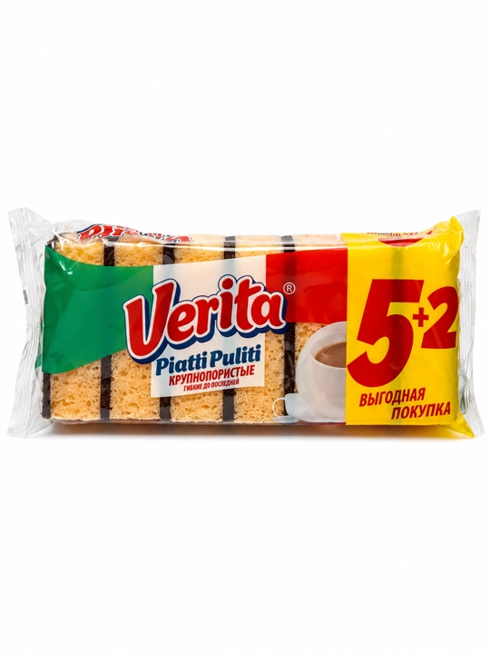 Idish yuvish gubkalari Verita, oshxona uchun, 7 dona