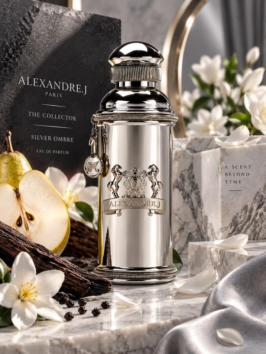 Alexandre.J Silver Ombre va Golden Oud atirlari, 100 ml