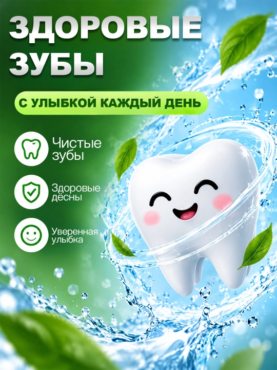 Детская зубная щетка Frog 3+ лет с мягкой щетиной и присоской, с подарком в комплекте