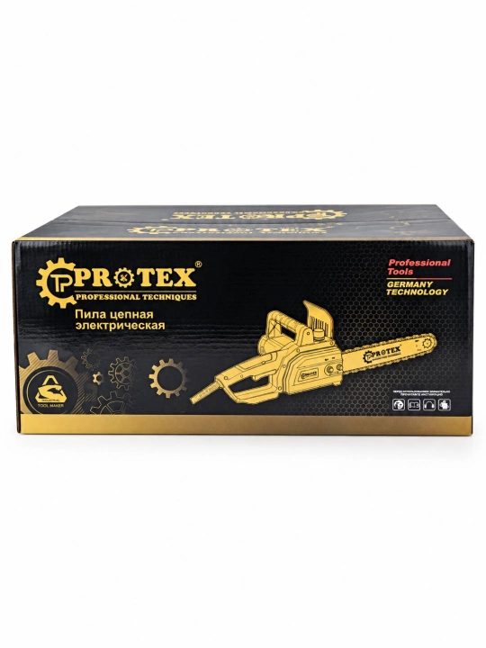 Электрическая цепная пила Protex 1800W 29T-Автоматическая система смазки электропила