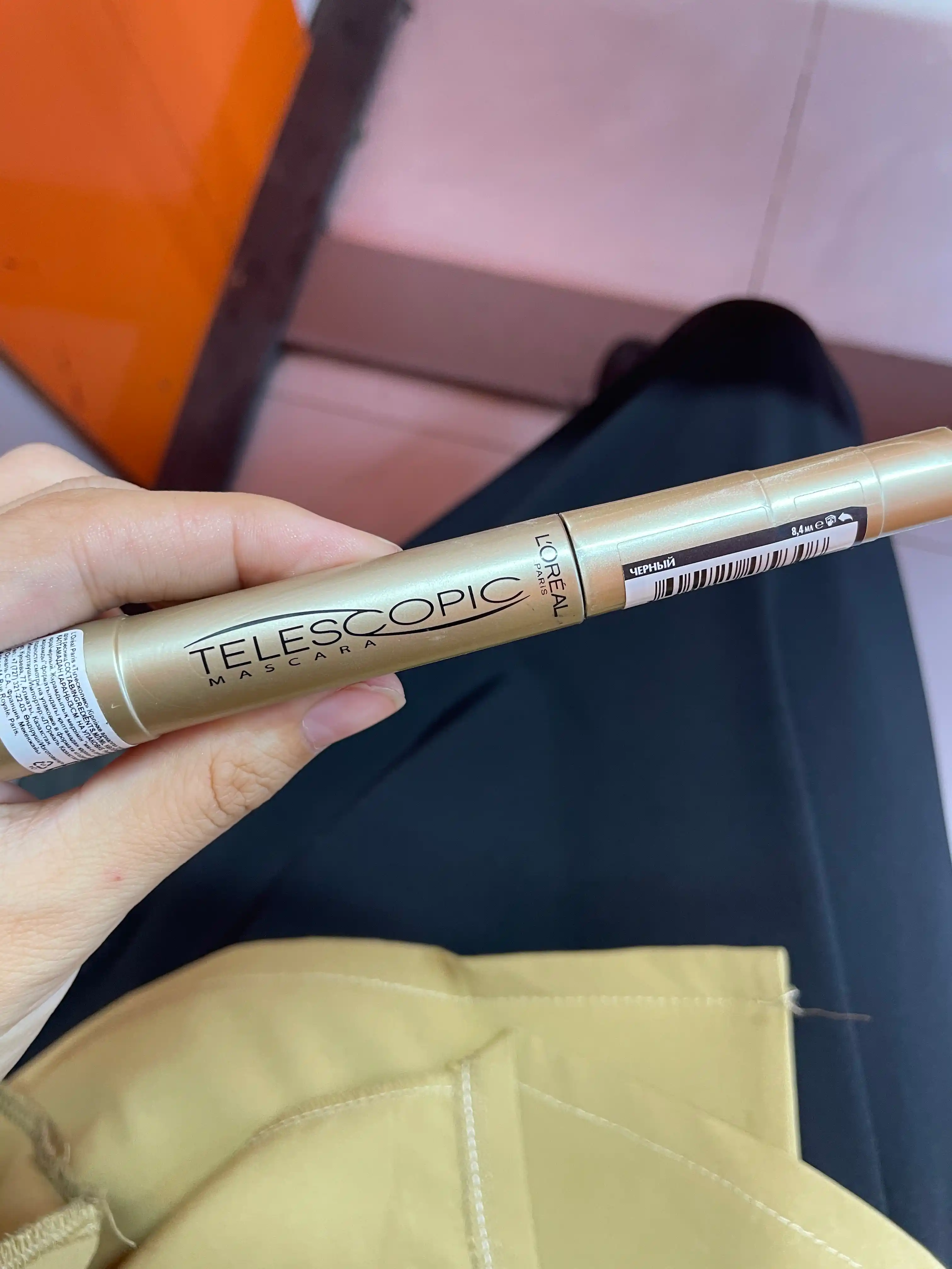 L'Oreal Paris  Тушь для ресниц TELESCOPIC для удлинения и разделения, черная, 8 мл