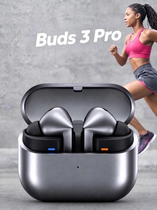 Galaxy Buds 3 Pro simsiz quloqchinlari, bluetooth quloqchin, shovqinni kamaytirish - 