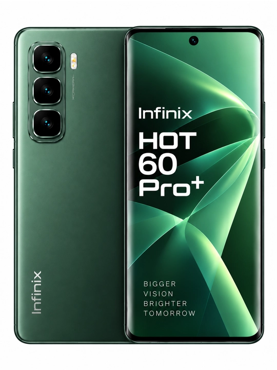 Смартфон Infinix HOT 60 Pro+ 8+8/256Гб изогнутый 3D AMOLED 144 Гц 50 МП 5160 мА/ч 45 Вт