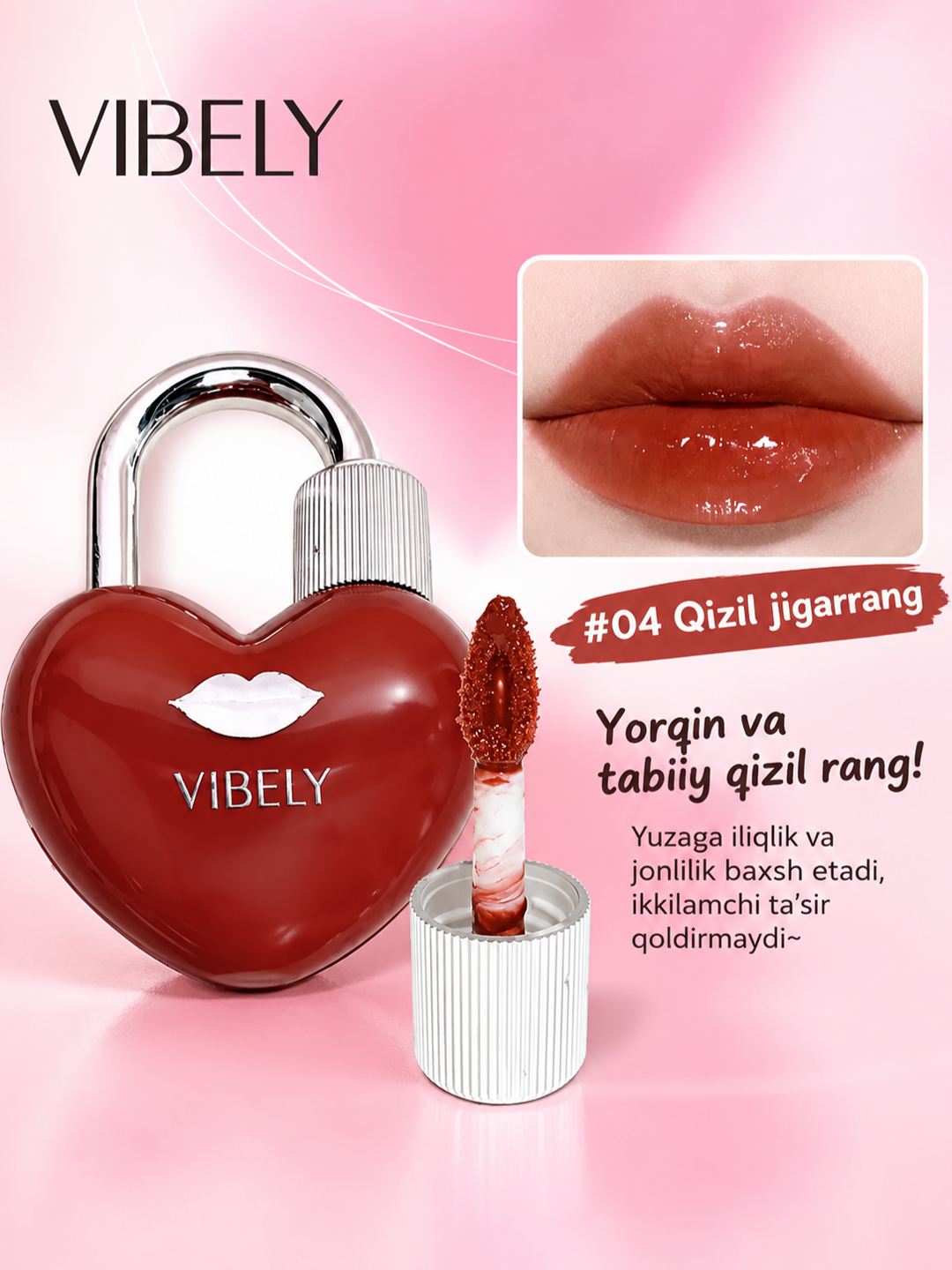 Pamada, lab bo‘yog‘i, mat, blesk, AirPods pomada, tint, brelok pomada, yurakchali pamada - 