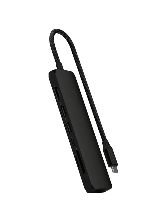 Адаптер Satechi USB-C Slim Multiport, Ethernet, 7-in-1 - 