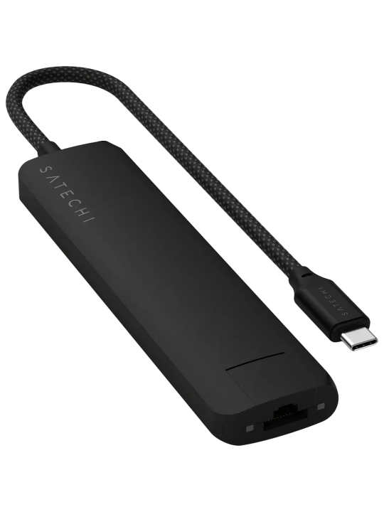 Адаптер Satechi USB-C Slim Multiport, Ethernet, 7-in-1