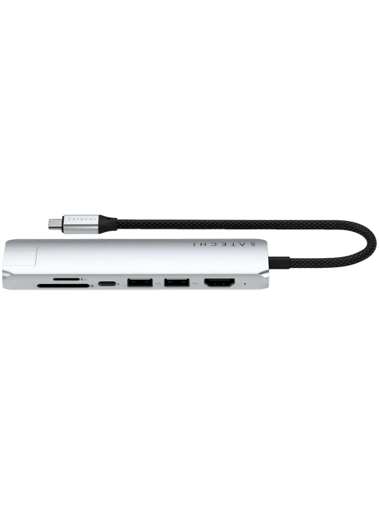 Адаптер Satechi USB-C Slim Multiport, Ethernet, 7-in-1