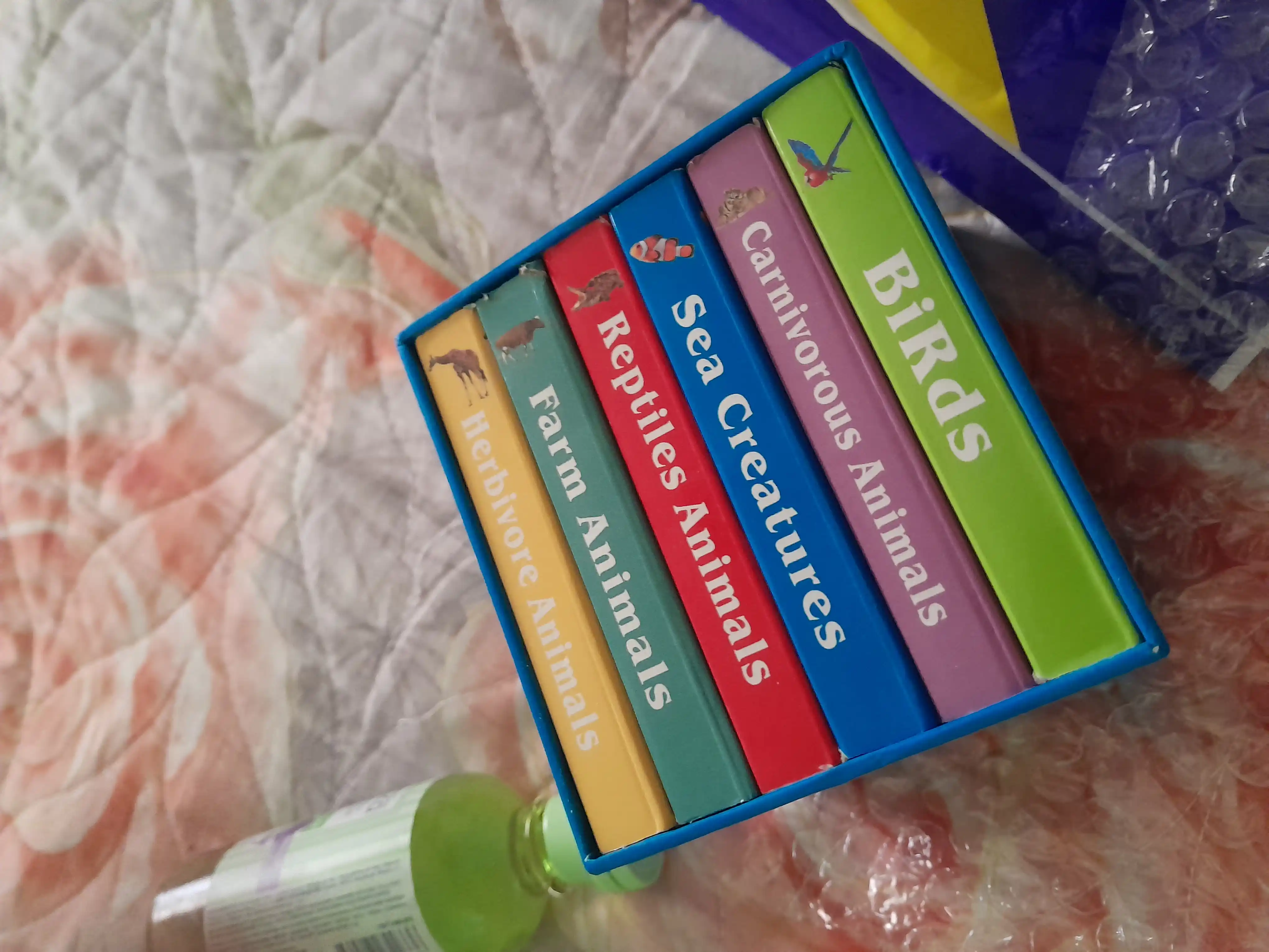 Ingiliz tilini o'rgatish uchun Usborne kitobi, qattiq muqovali bolalar kitoblari, 10 dona