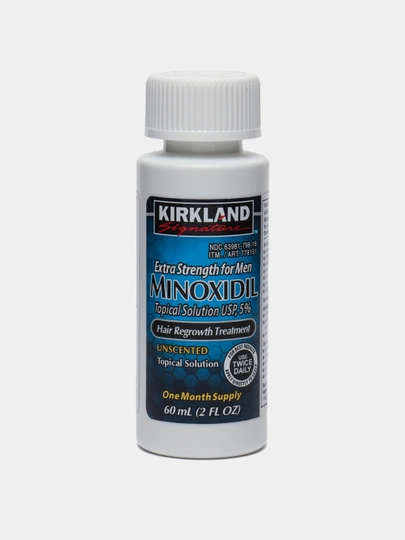 Kirkland Minoxidil 5% (60 мл) для роста волос и бороды