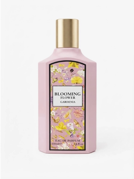Parfyumlangan suv Fragrance World Blooming Flower Gardenia ayollar uchun, 100 ml