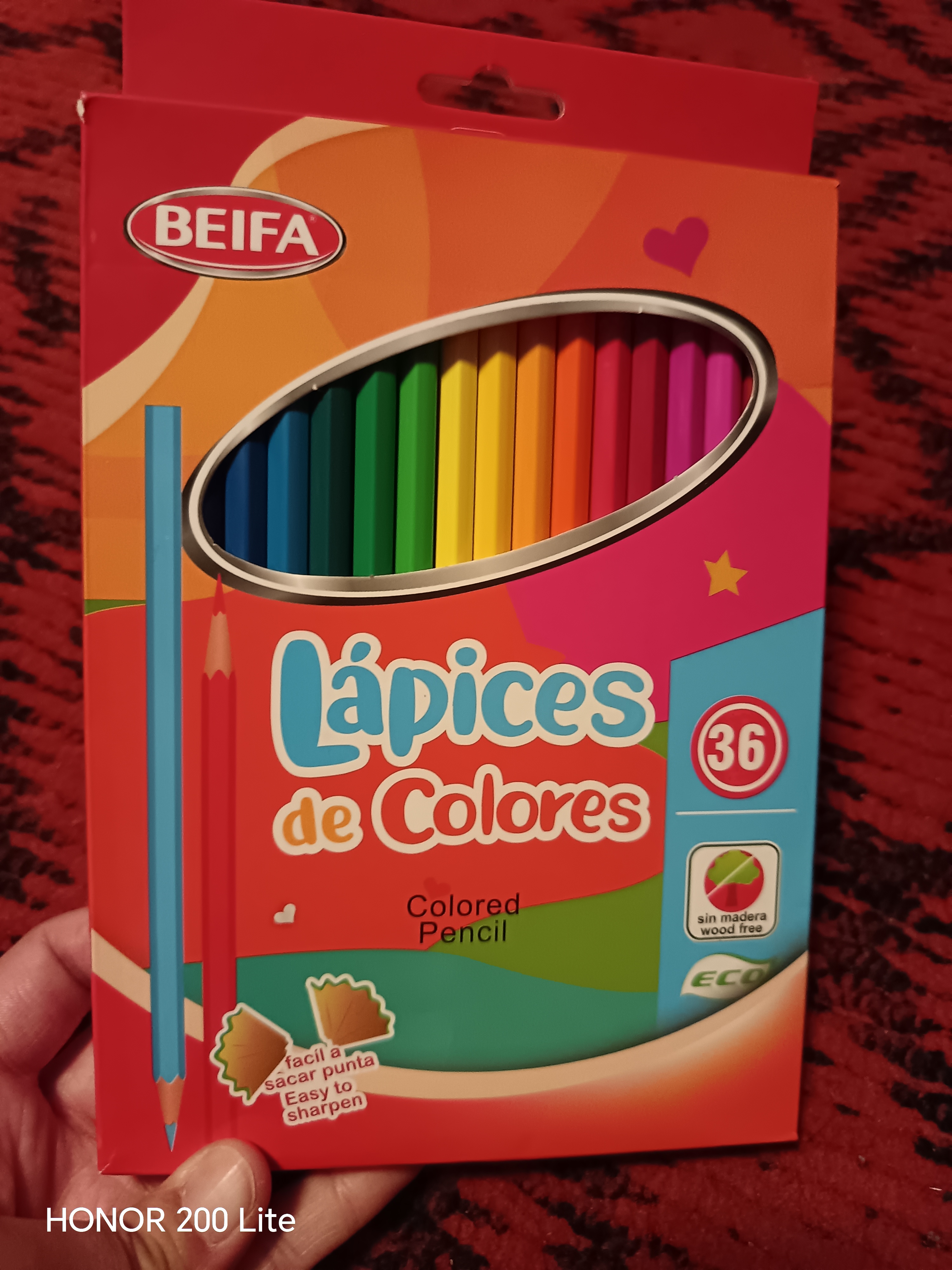 BEIFA rangli qalamlari 12/18/36/48 ranglar to‘plami- maktab va rasm chizish uchun qalamlar