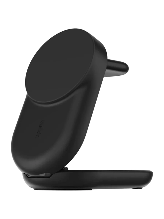 Беспроводная зарядная станция Belkin Qi2 25 Вт, 3 в 1, складная