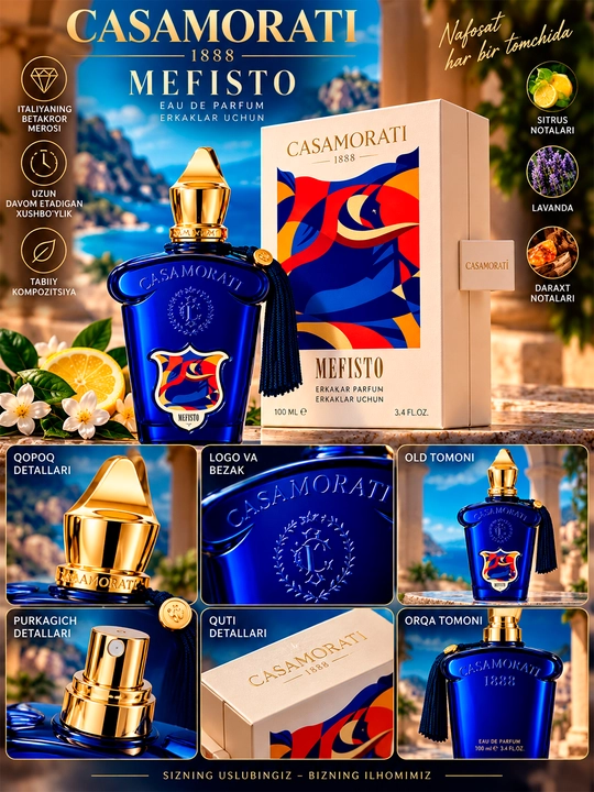 Casamorati Mefisto 1888 Eau de Parfum, 100 ml