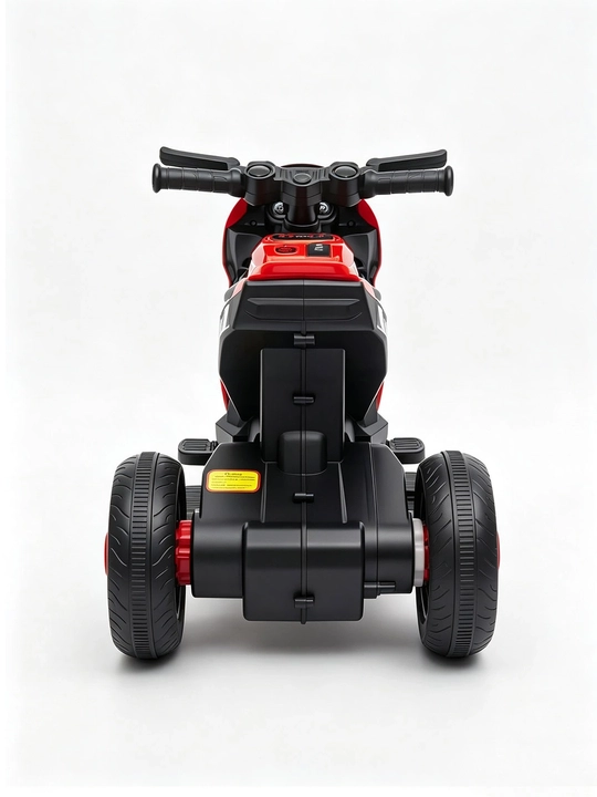 Детский электромотоцикл D18, 6V 4Ah, 2 мотора 380, свет и музыка, 1–6 лет