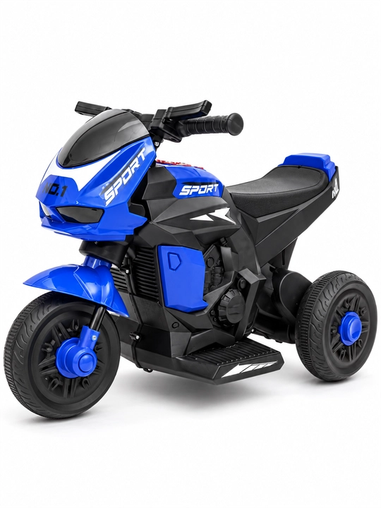 Детский электромотоцикл D18, 6V 4Ah, 2 мотора 380, свет и музыка, 1–6 лет