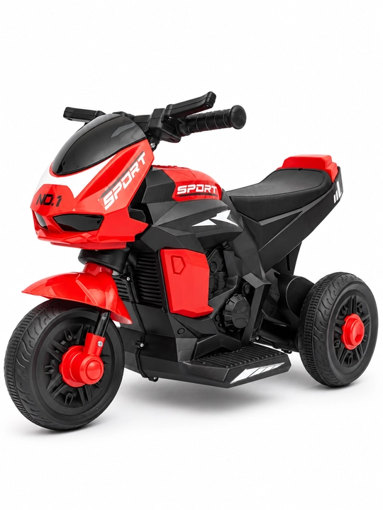 Детский электромотоцикл D18, 6V 4Ah, 2 мотора 380, свет и музыка, 1–6 лет