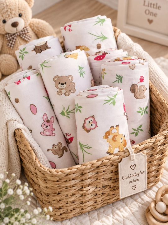 Пелёнки для новорождённых, детский простынь, плед, фланель, 100% хлопок, 120×110 см