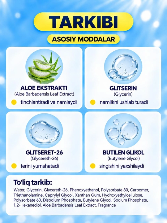 Matoli yuz niqoblar to'plami, 5, 10 ta donadan iborat, maska neoNea Koreya