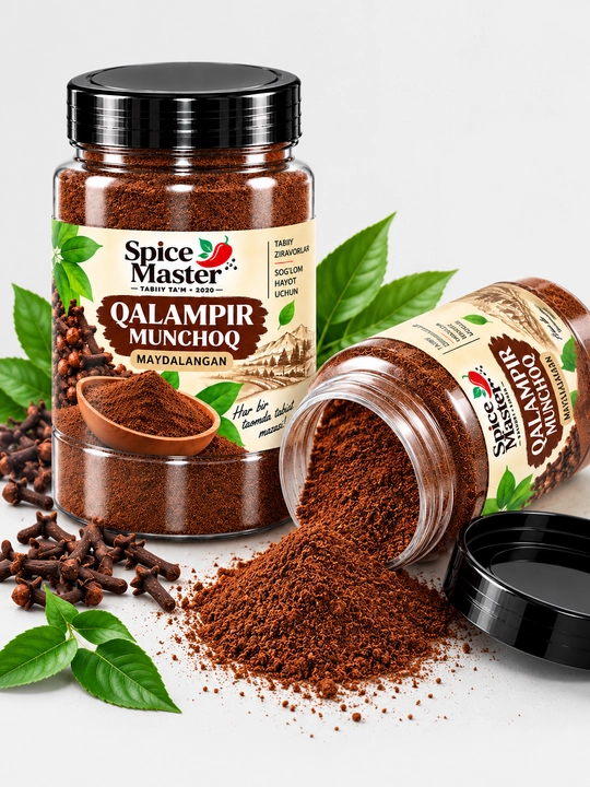 Гвоздика целая 200 г — натуральная сушёная специя, приправа Spice Master