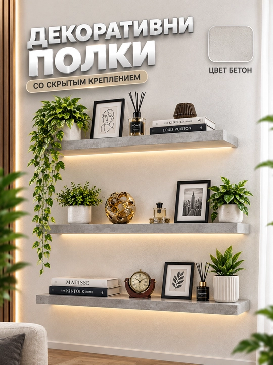 Парящие полки - 