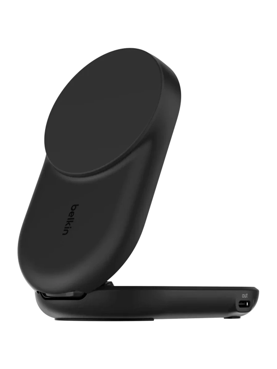 Беспроводная зарядная станция Belkin Qi2 25 Вт, 2 в 1, складная